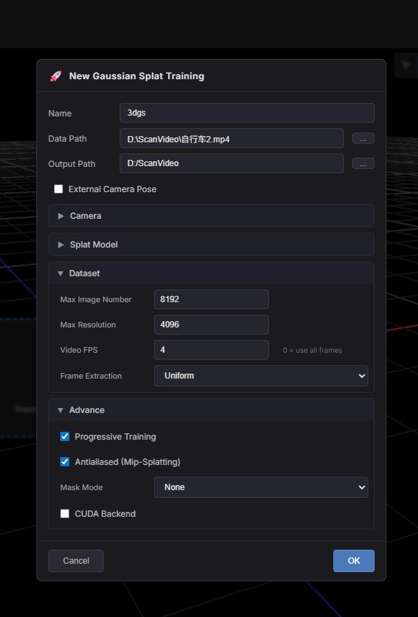 Video Import and Processing